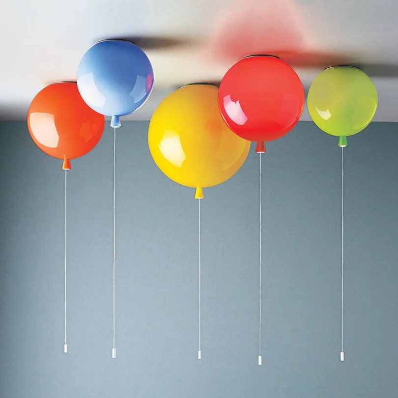 Led Balloon Light - Креативный воздушный шар, потолочный светильник для