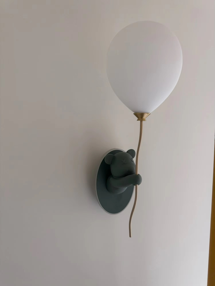 Led Balloon Light - Креативный настенный светильник в виде медведя,