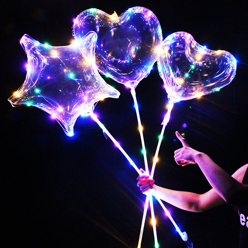 Led Balloon Light - 1 комплект светодиодных прозрачных воздушных шаров,