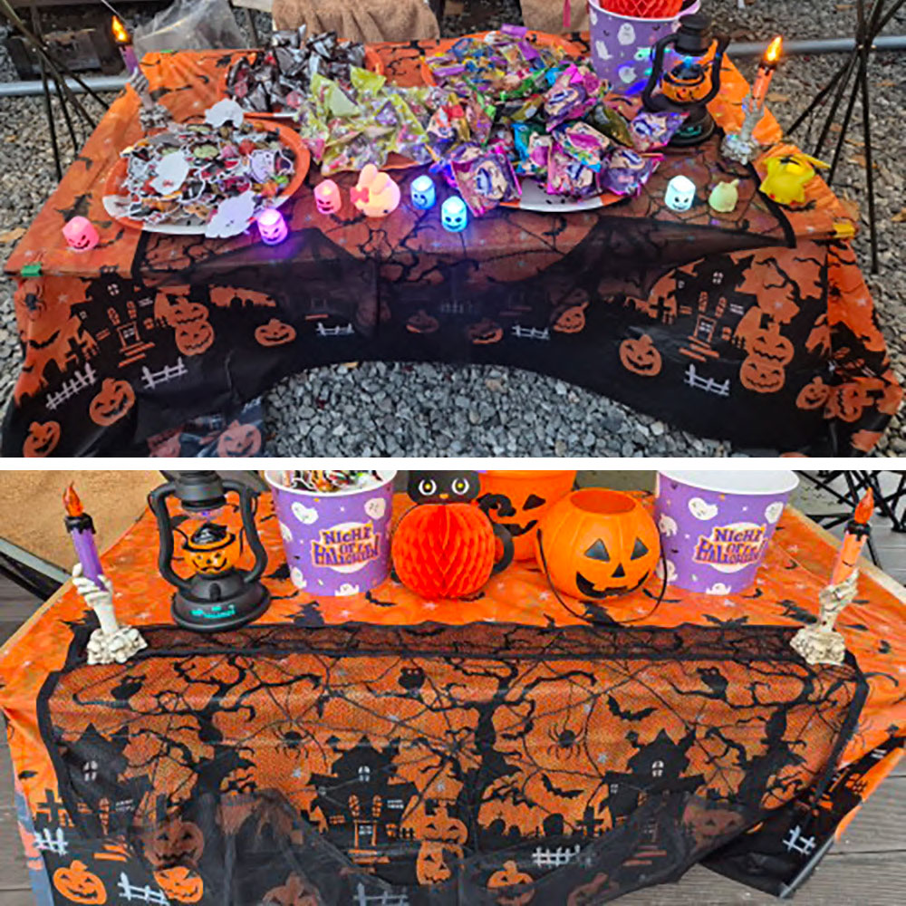 Скатерть для украшения на Хэлл – обзор и цена Table Cloth Disposable