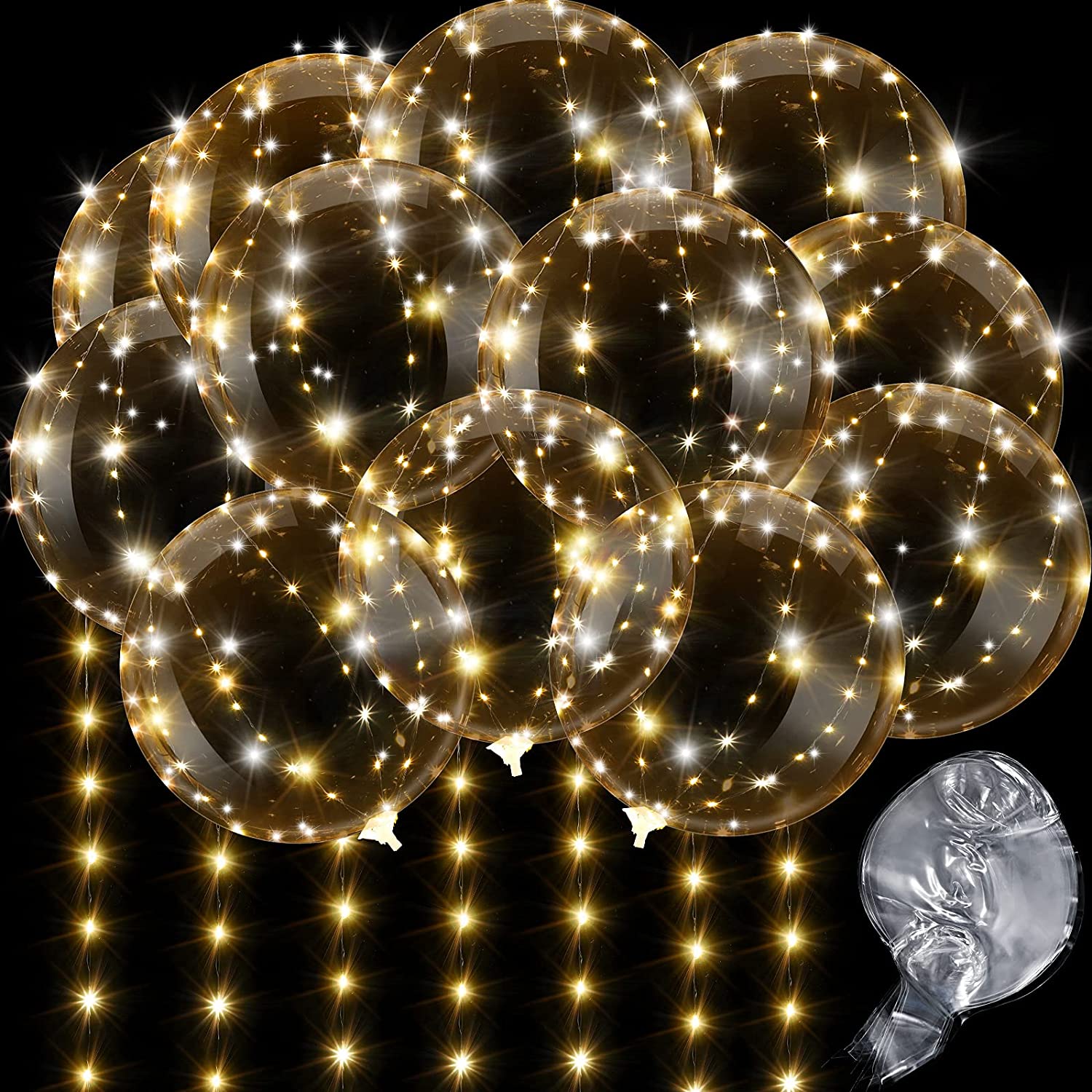 4 шт. светодиодный шар со свет – обзор и цена Led Balloon Light