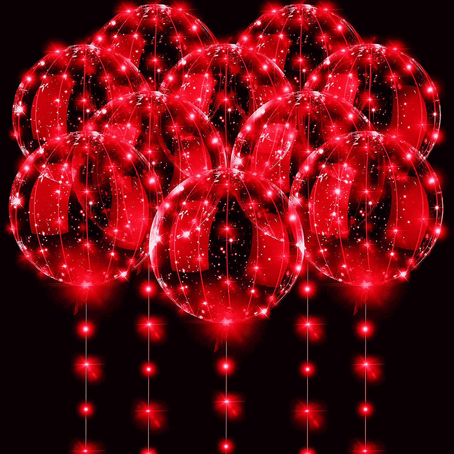 3 набора светящихся прозрачных – обзор и цена Led Balloon Light