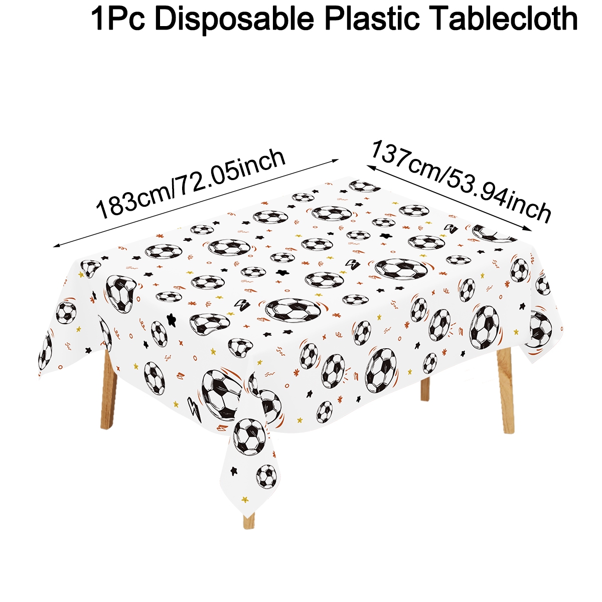 Одноразовая скатерть с футболь – обзор и цена Table Cloth Disposable