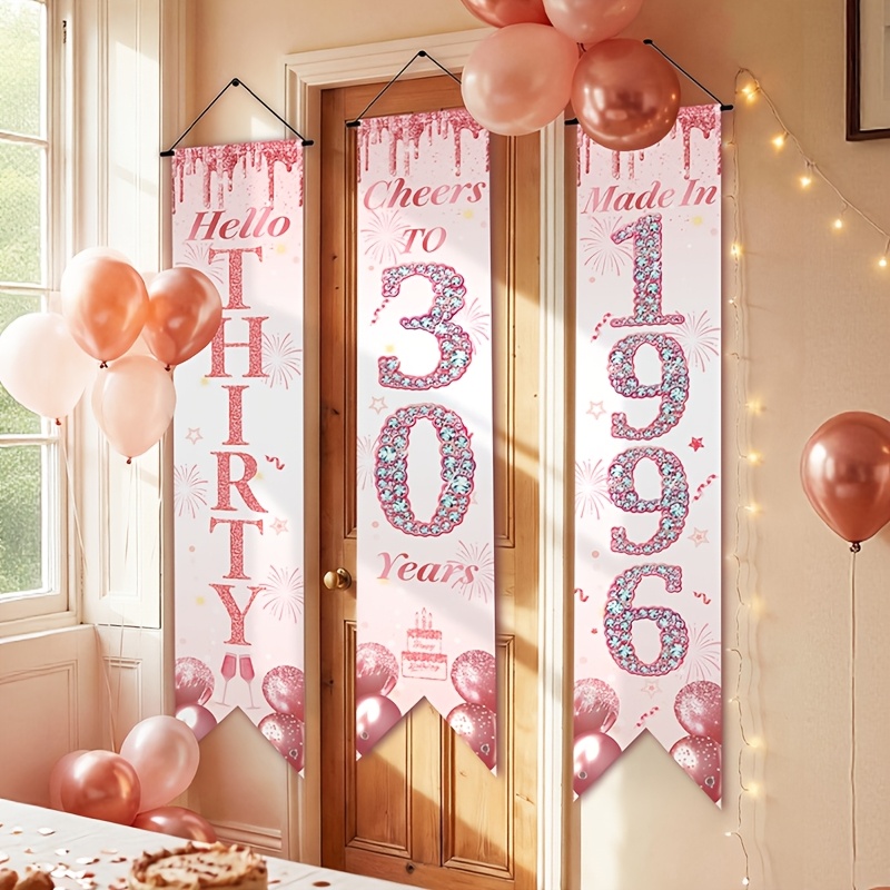 Набор из 3 плоских баннеров дл – обзор и цена Party Banner Gold