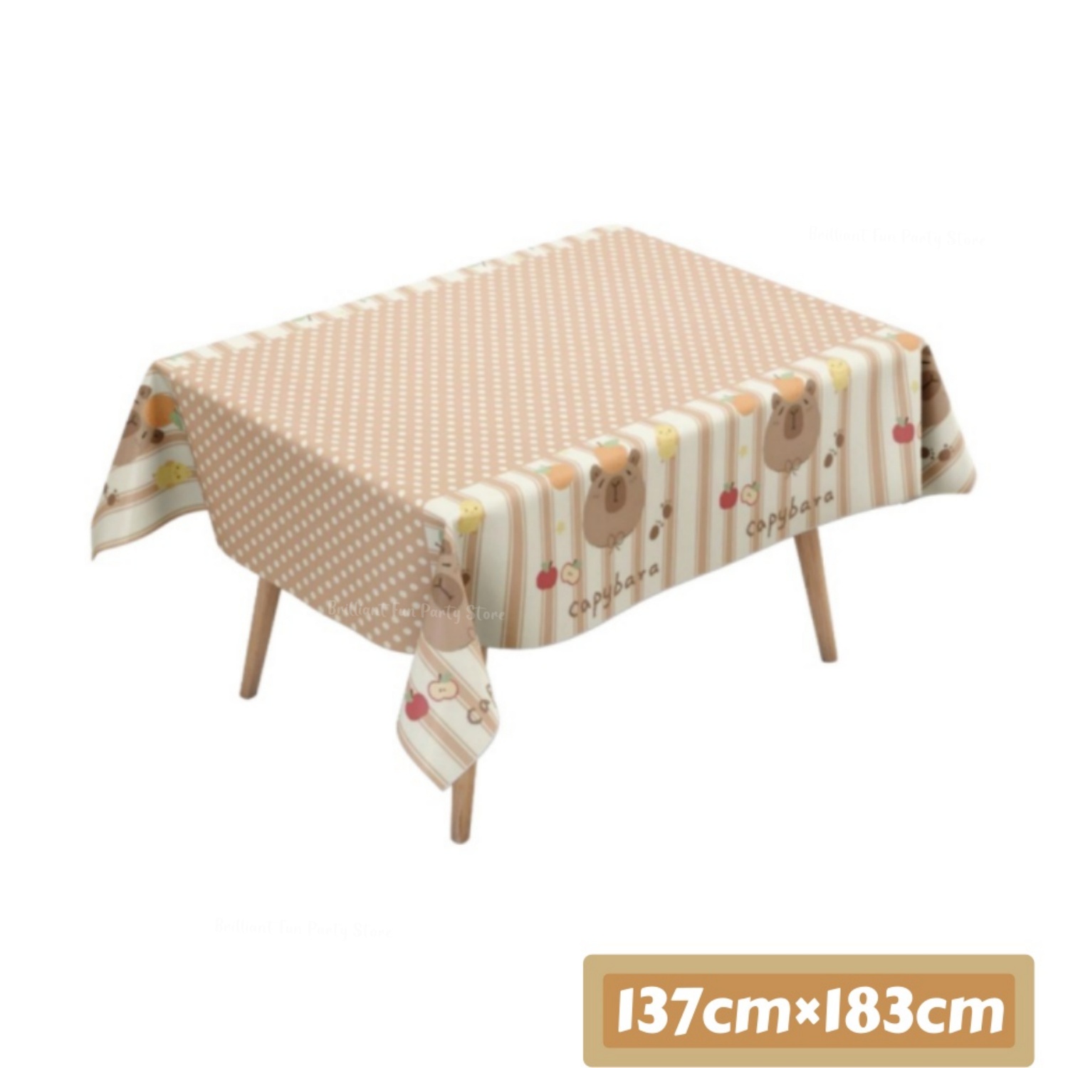 Милая скатерть с капибарой для – обзор и цена Table Cloth Disposable